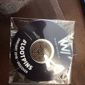 Westworld labyrinth Loot Pin.